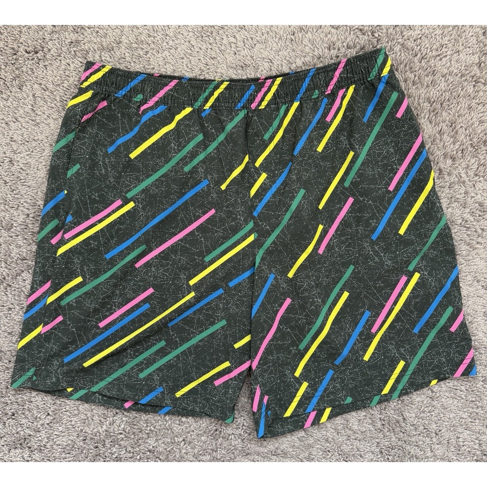 Men's Chubbies Shorts Lined Athletic Retro Design Size 2XL